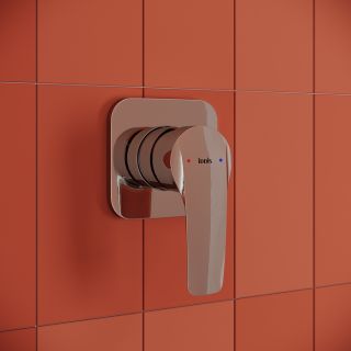 Встраиваемый смеситель с одним выходом IDDIS Ray RAYSB00i66 хром